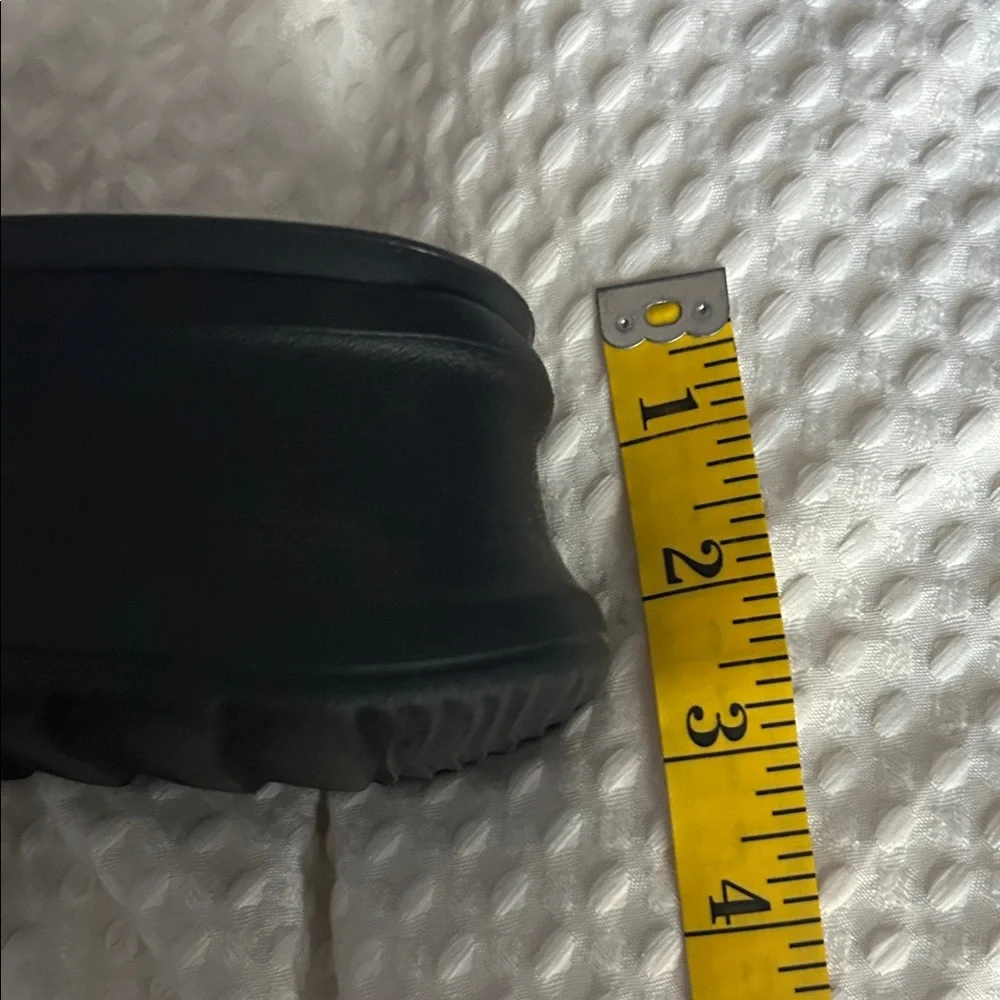 Hey Dude Black Slide Sandals size 9 wide - Picture 8 of 9